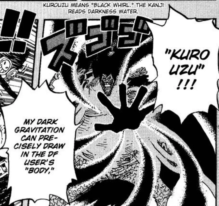Evidence preview: Blackbeards signature move "Dark Water"